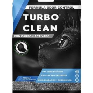 Turbo clean carbon activo talco de bebe 10 kg