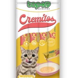Snack cremito top k-9 sabor pollo sobre 4 tubitos