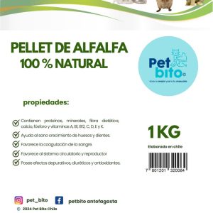 Heno de alfalfa natural 1 kg