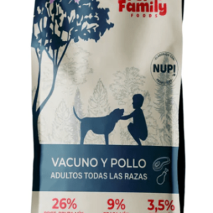 Pet Family todas las Razas Carne Y Pollo, con Probioticos 15 Kg