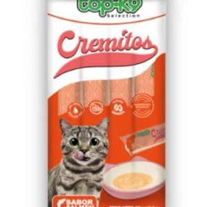 snack cremitos top k-9 sabor salmon sobre 4 tubitos