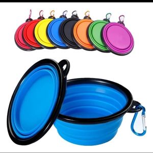 Plato para paseo de goma pleglable variedad colores
