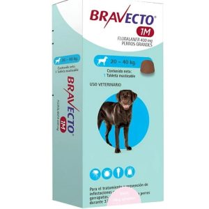 Bravecto 20-40 kg 1m 400mg